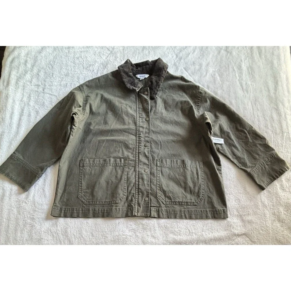 Old Navy Olive Green Utility Jacket
